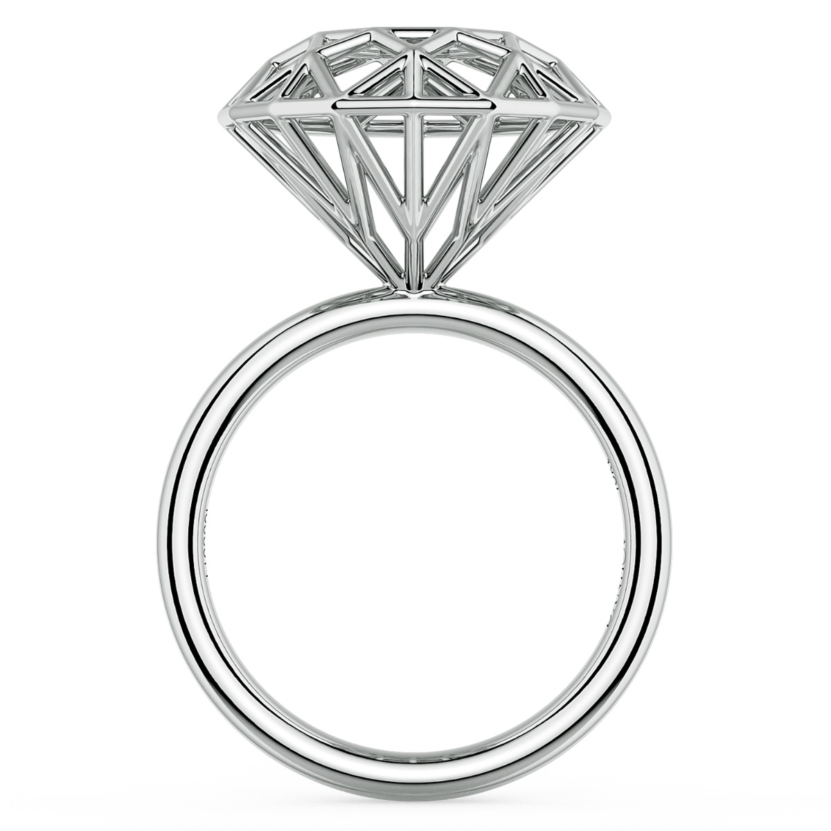 Diamante Round Fine Ring — image 2 of 4