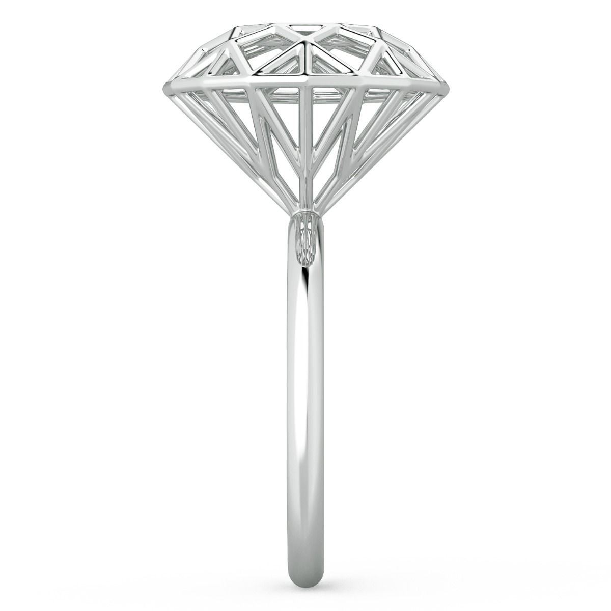 Diamante Round Fine Ring — image 3 of 4