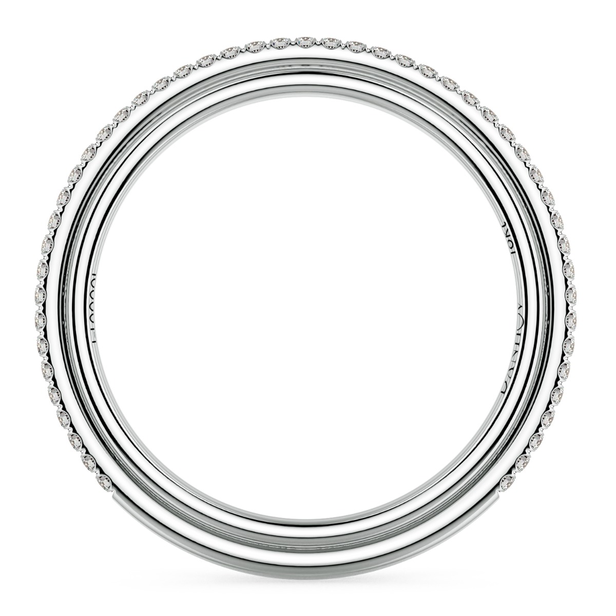 Abbraccio Handmade Diamond Wedding Ring — image 3 of 9