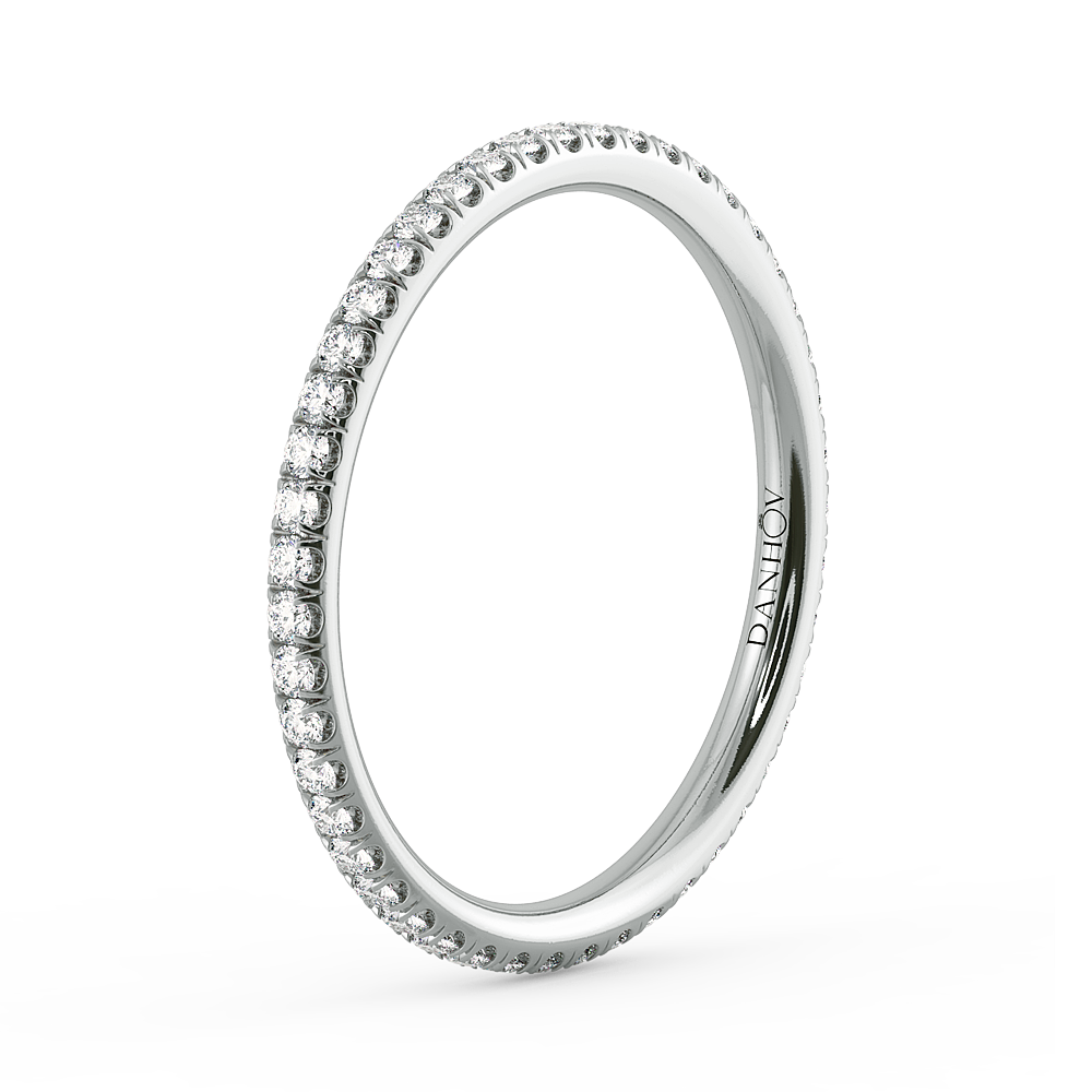 Abbraccio Diamond Wedding Band — image 2 of 9