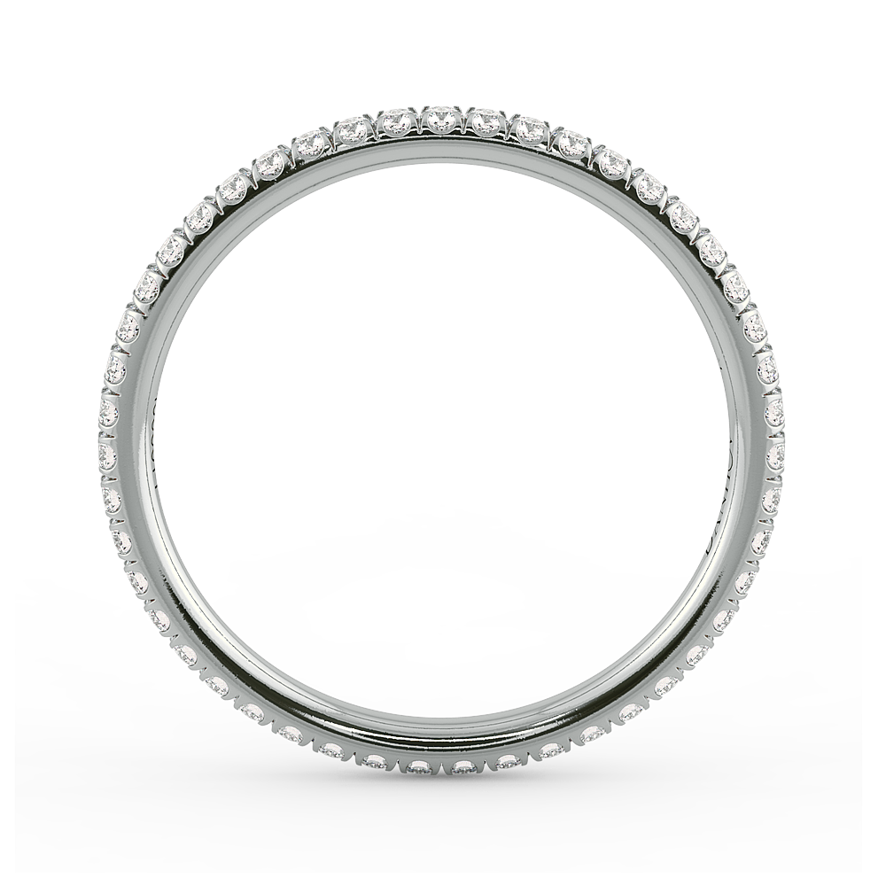 Abbraccio Diamond Wedding Band — image 3 of 9