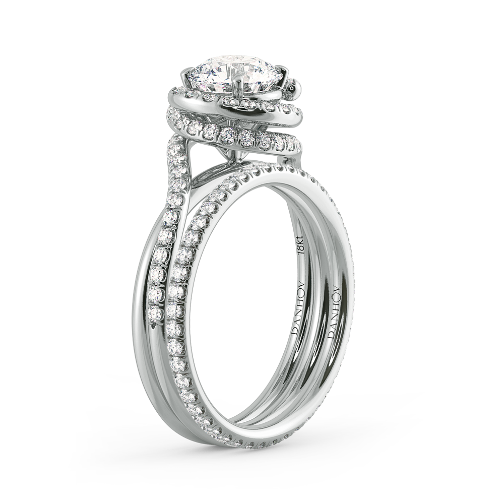 Abbraccio Diamond Wedding Band — image 6 of 9