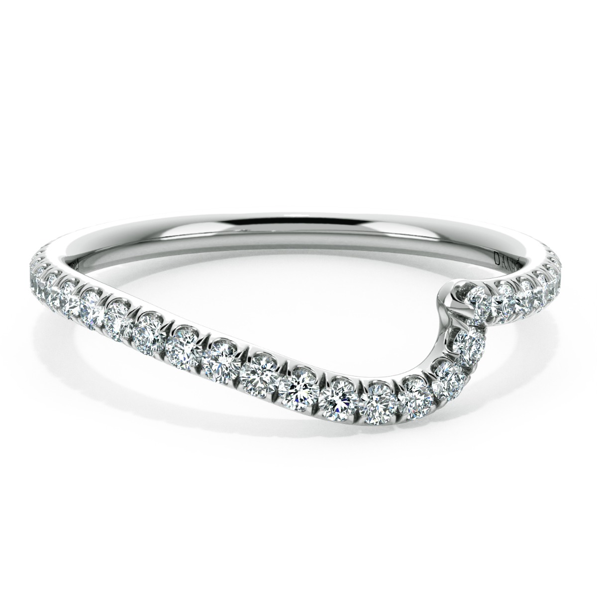 Abbraccio Diamond Wedding Band — image 1 of 9