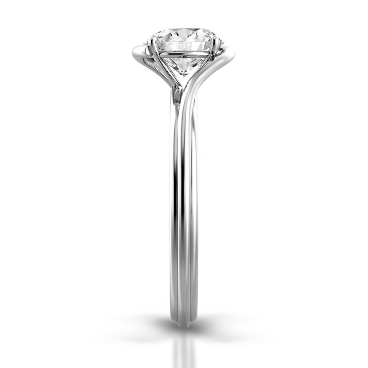 Abbraccio Handmade Engagement Ring — image 3 of 4