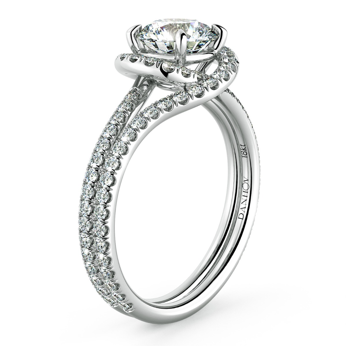 Abbraccio Engagement Ring — image 2 of 9