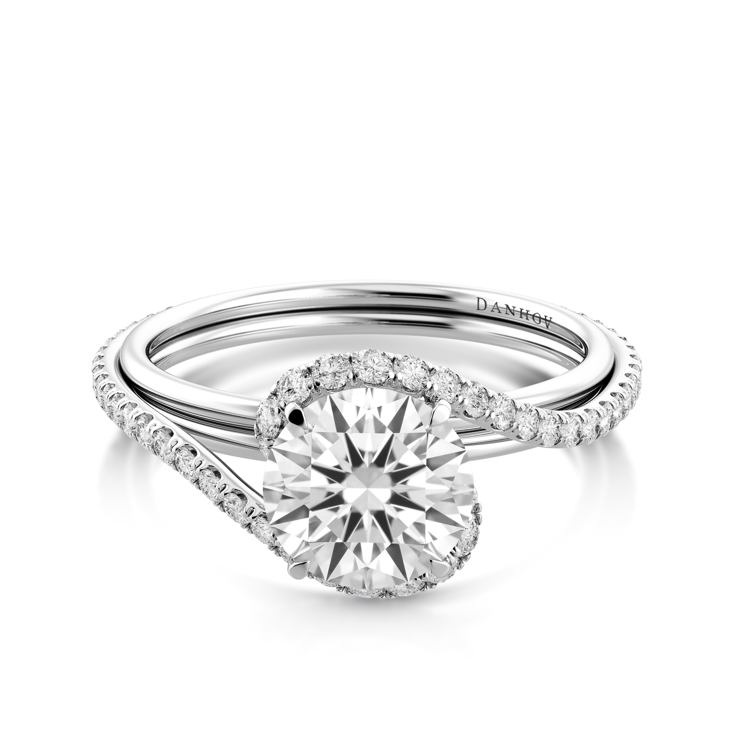 Abbraccio Designer Engagement Ring — image 1 of 4
