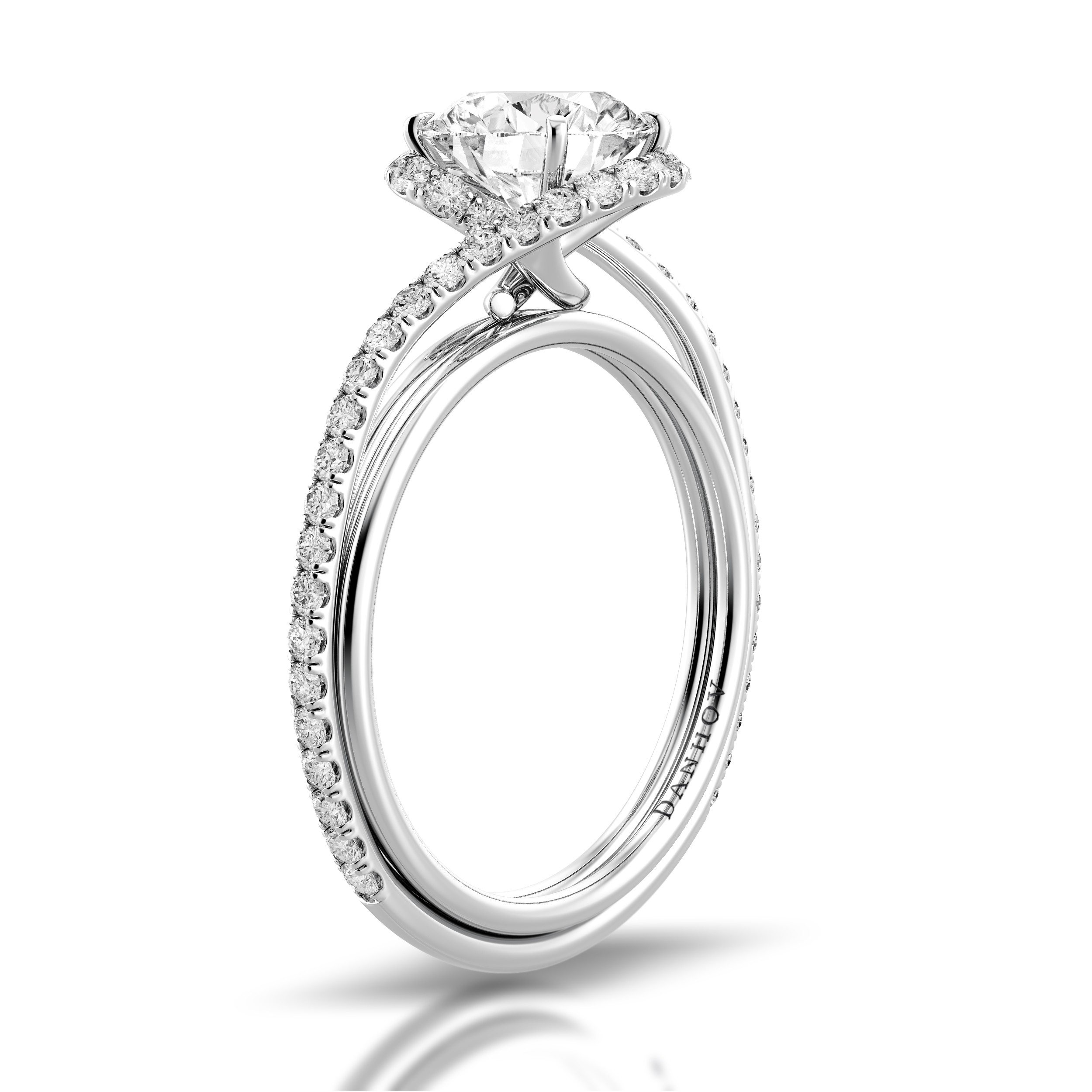 Abbraccio Designer Engagement Ring — image 2 of 4