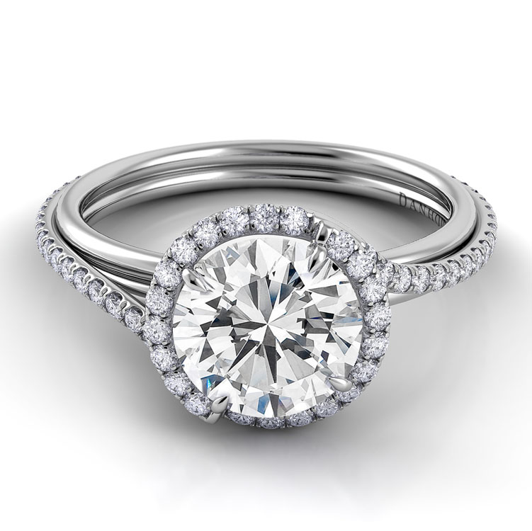 Abbraccio Swirl Engagement Ring — image 1 of 1
