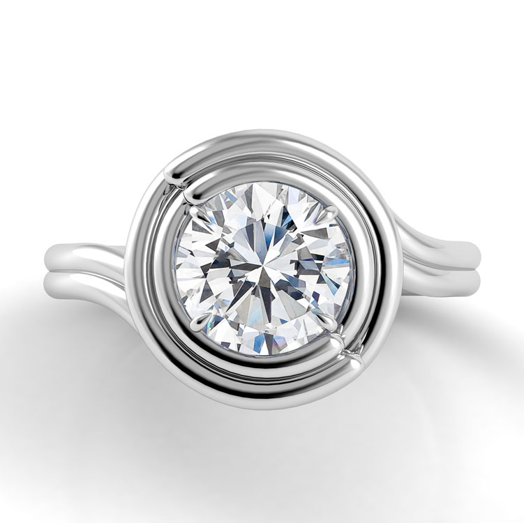 Abbraccio Engagement Ring — image 3 of 4
