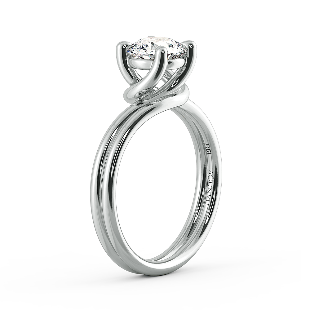 Abbraccio Ladies Engagement Ring — image 1 of 9