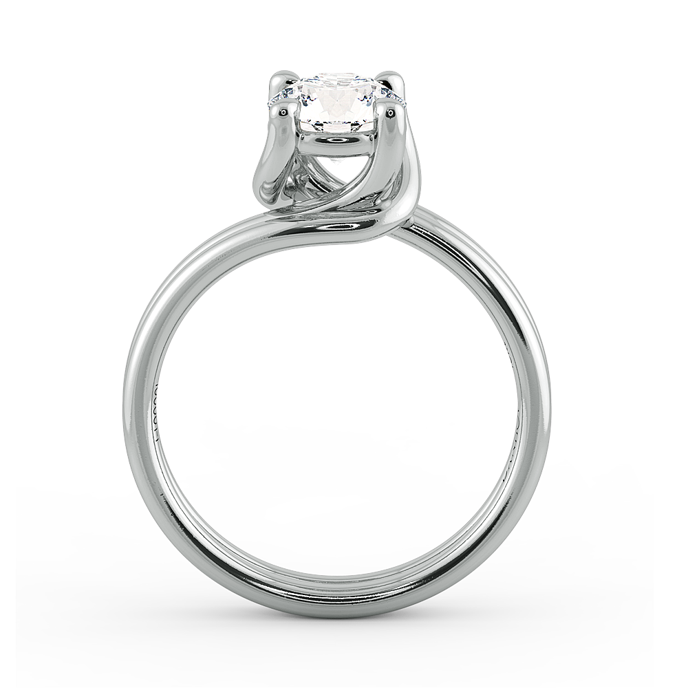 Abbraccio Ladies Engagement Ring — image 2 of 9