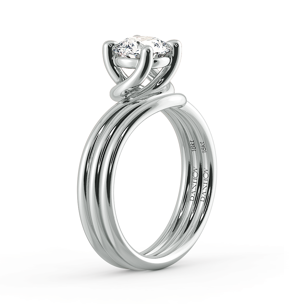 Abbraccio Ladies Engagement Ring — image 5 of 9