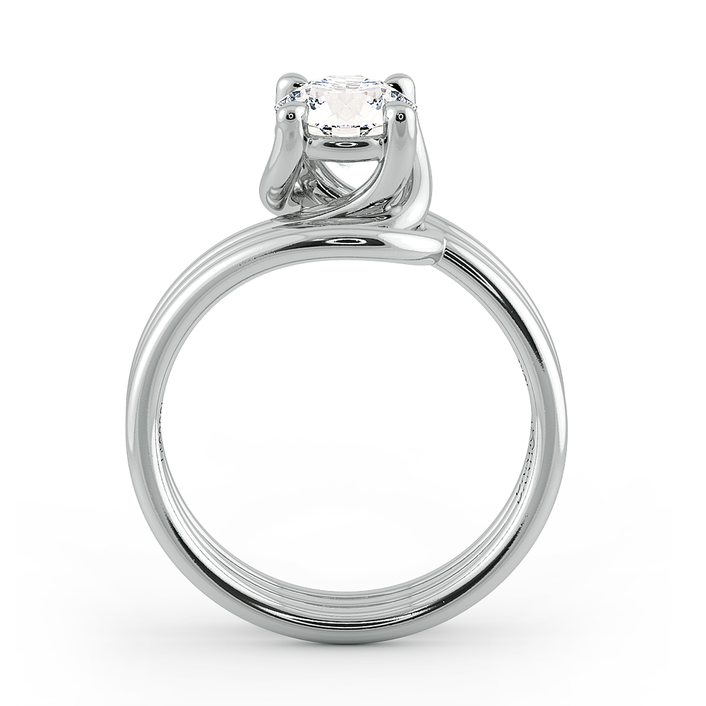 Abbraccio Ladies Engagement Ring — image 6 of 9