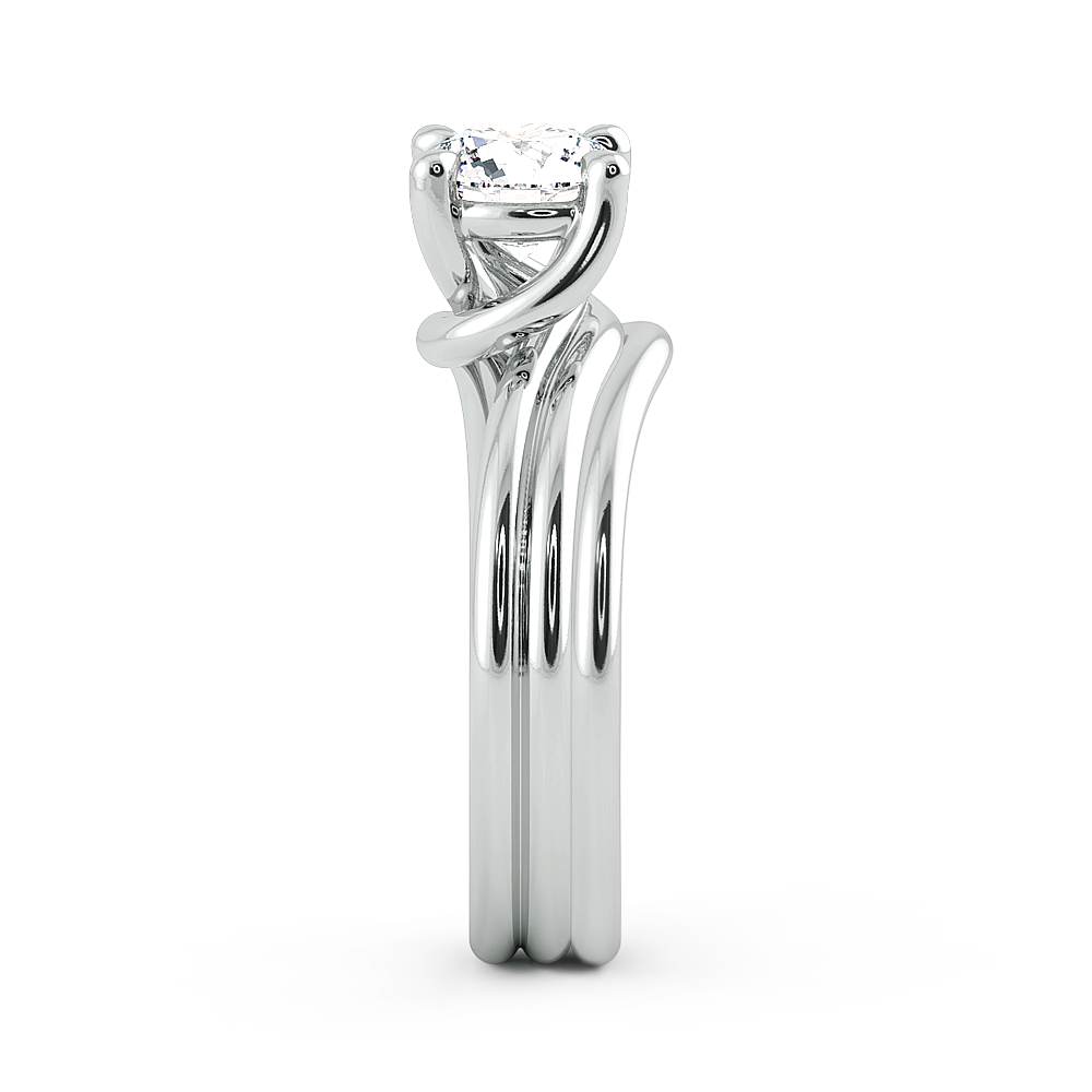Abbraccio Ladies Engagement Ring — image 7 of 9