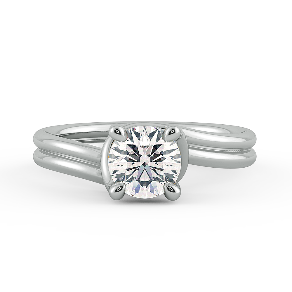 Abbraccio Ladies Engagement Ring — image 9 of 9
