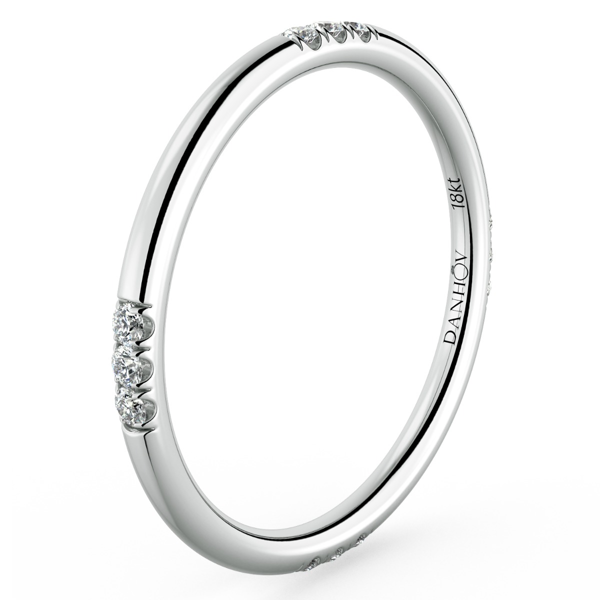 Classico 12 Round Diamond Wedding Band — image 2 of 4
