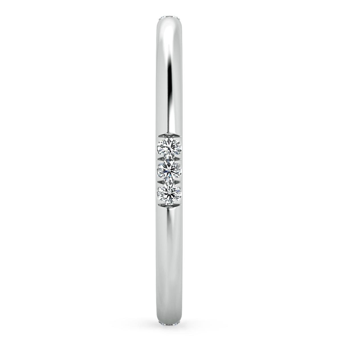 Classico 12 Round Diamond Wedding Band — image 4 of 4