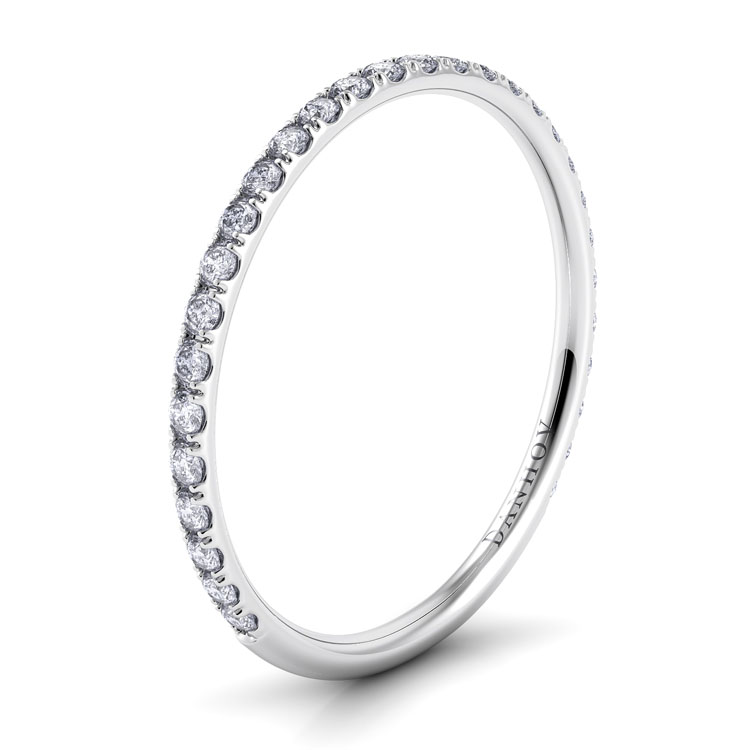Classico Round Diamond Wedding Band — image 1 of 1