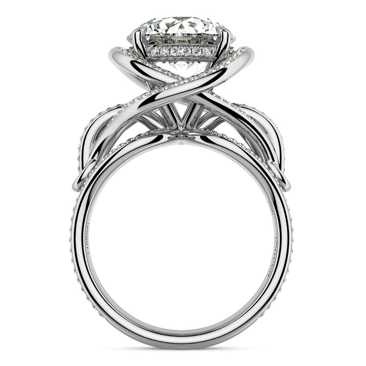 Couture Engagement Ring — image 3 of 5