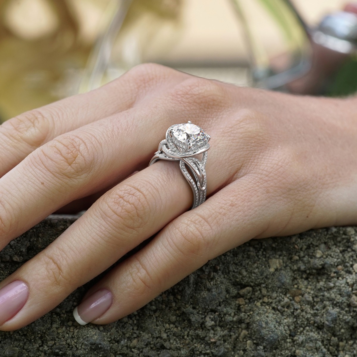 Couture Engagement Ring — image 5 of 5
