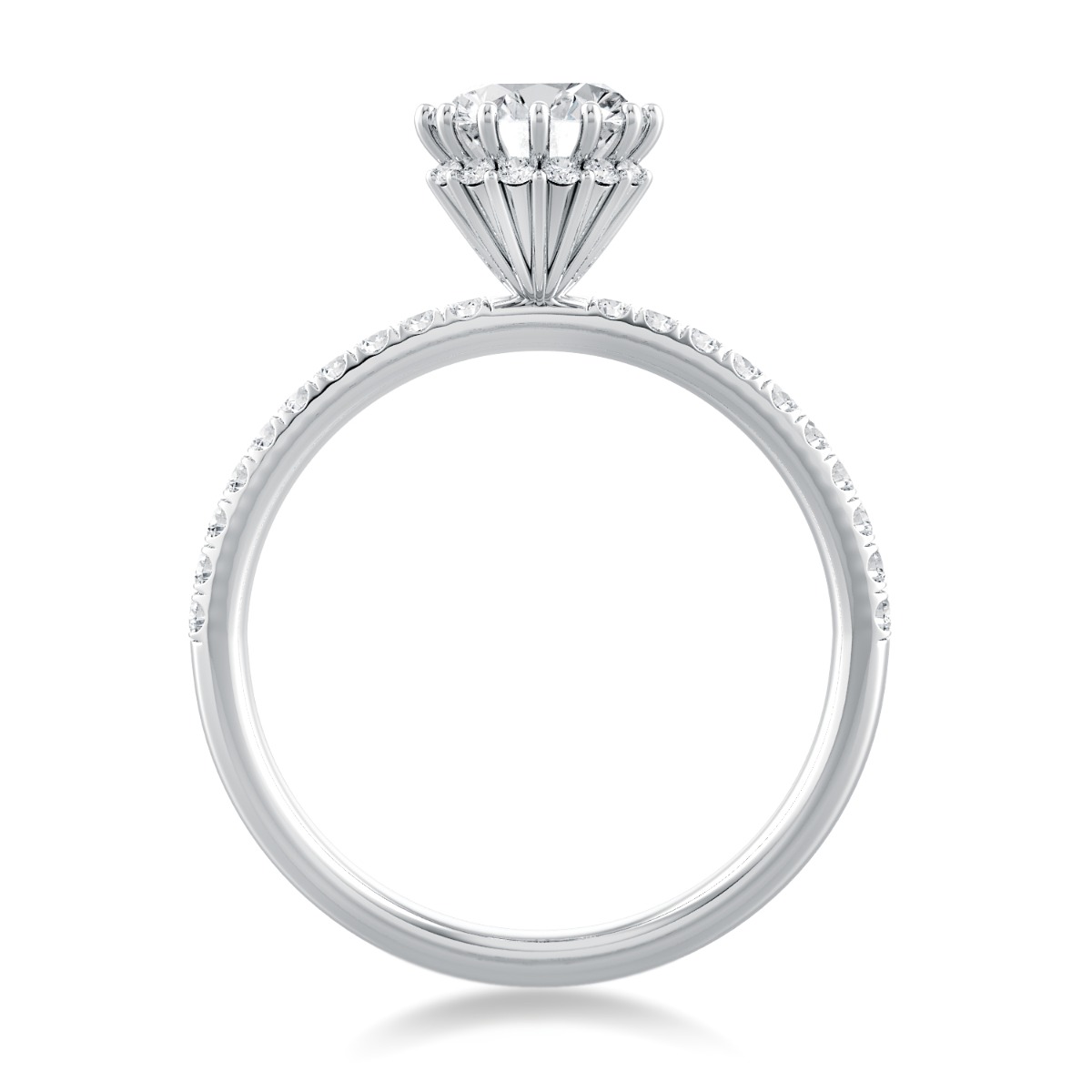 Couture Engagement Ring — image 3 of 4