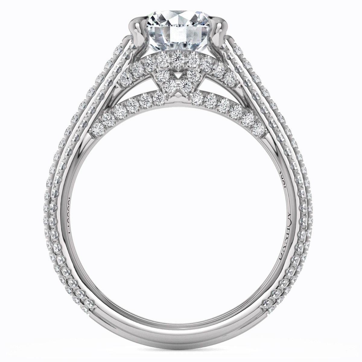 Couture Engagement Ring — image 3 of 5