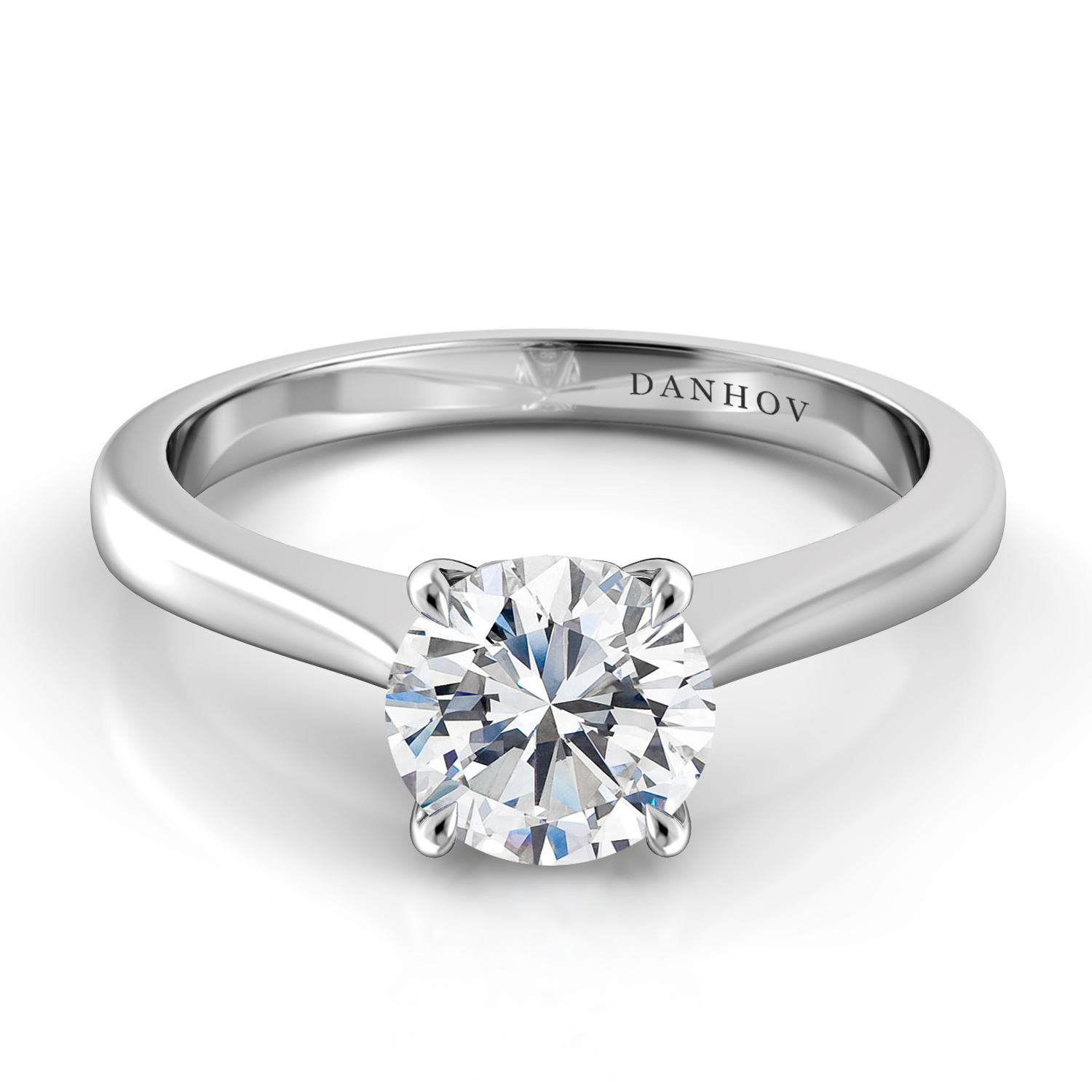 Classico Unique Solitaire Engagement Ring — image 1 of 1