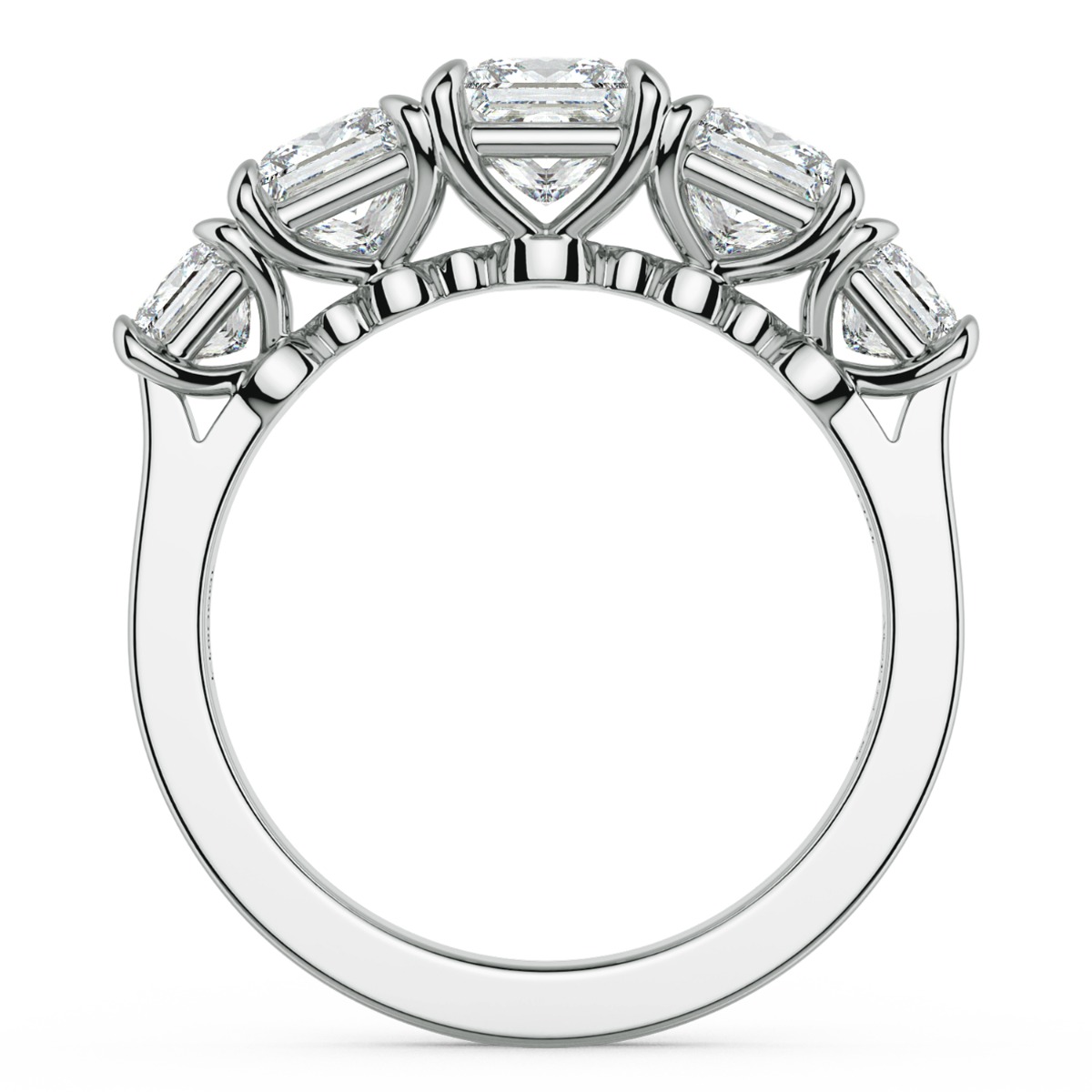 Classico Five Diamond Engagement Ring — image 3 of 9