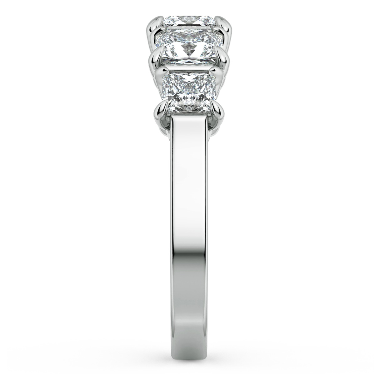 Classico Five Diamond Engagement Ring — image 4 of 9