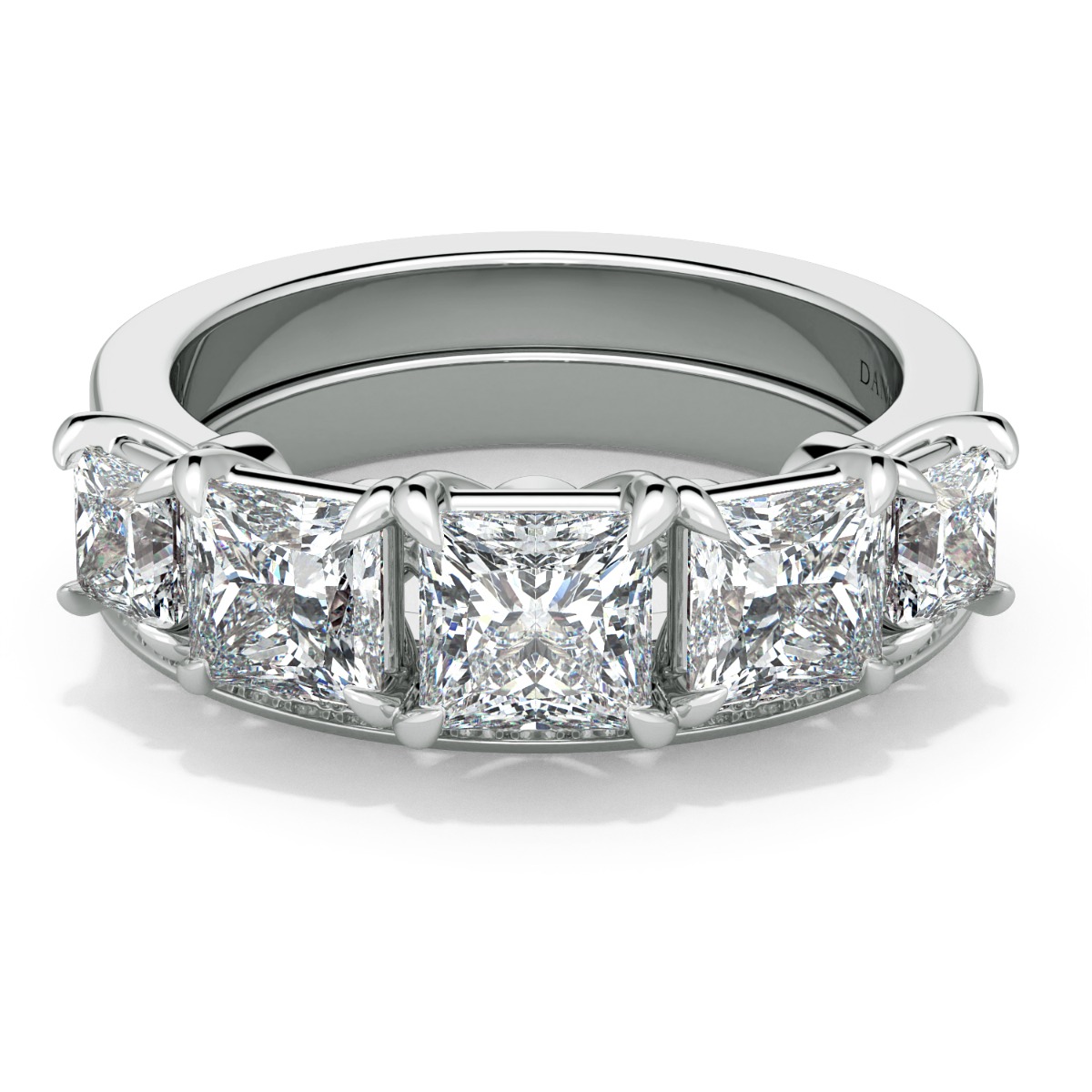 Classico Five Diamond Engagement Ring — image 5 of 9
