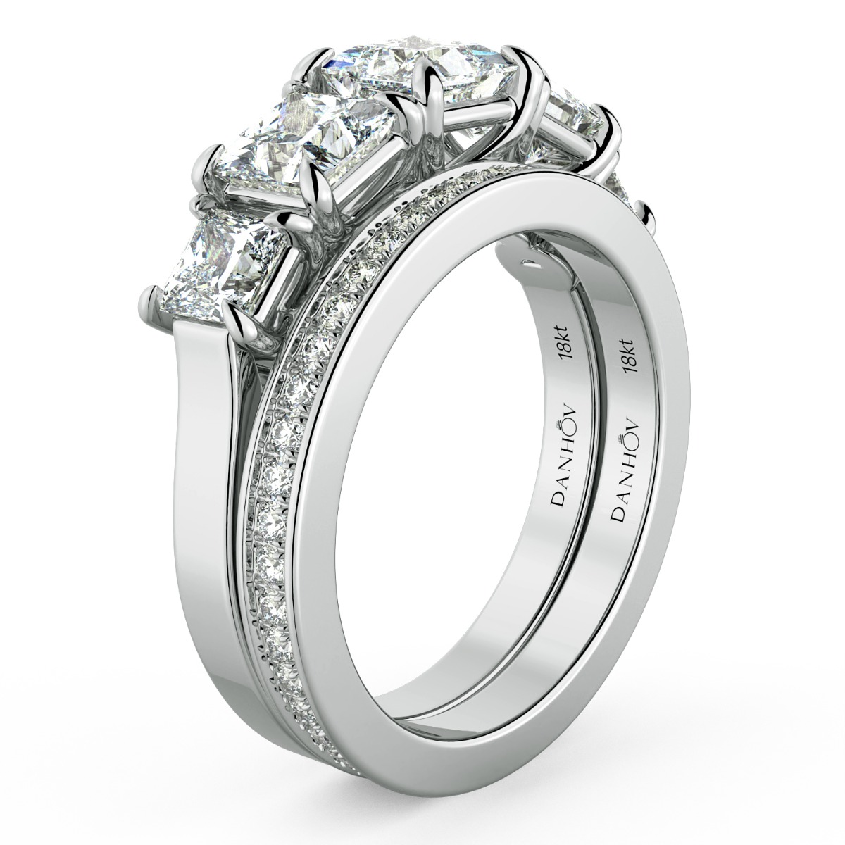Classico Five Diamond Engagement Ring — image 6 of 9