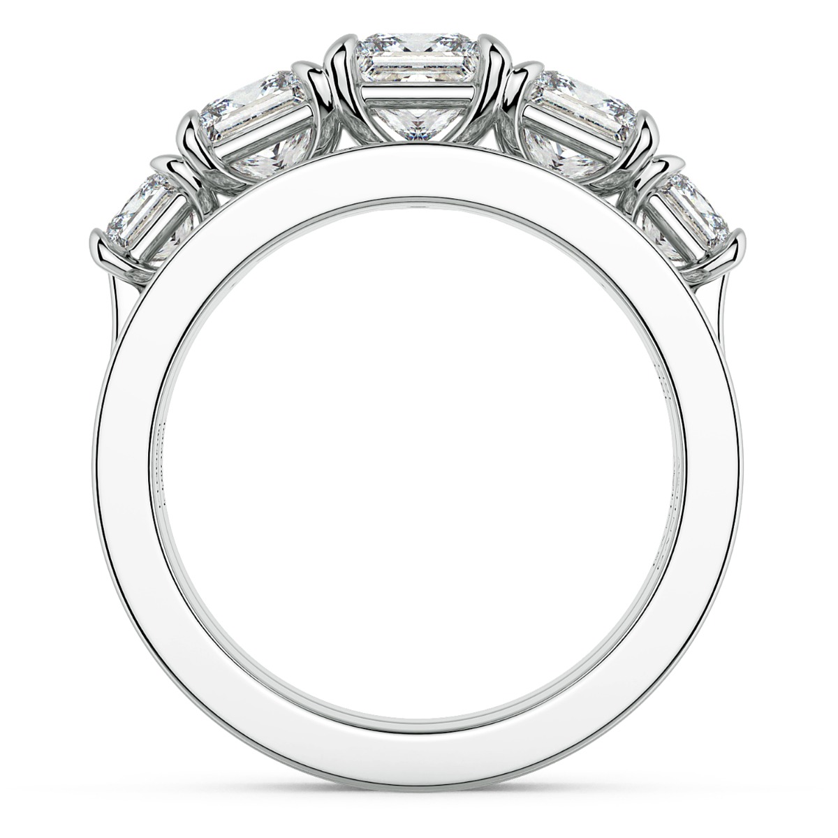 Classico Five Diamond Engagement Ring — image 7 of 9