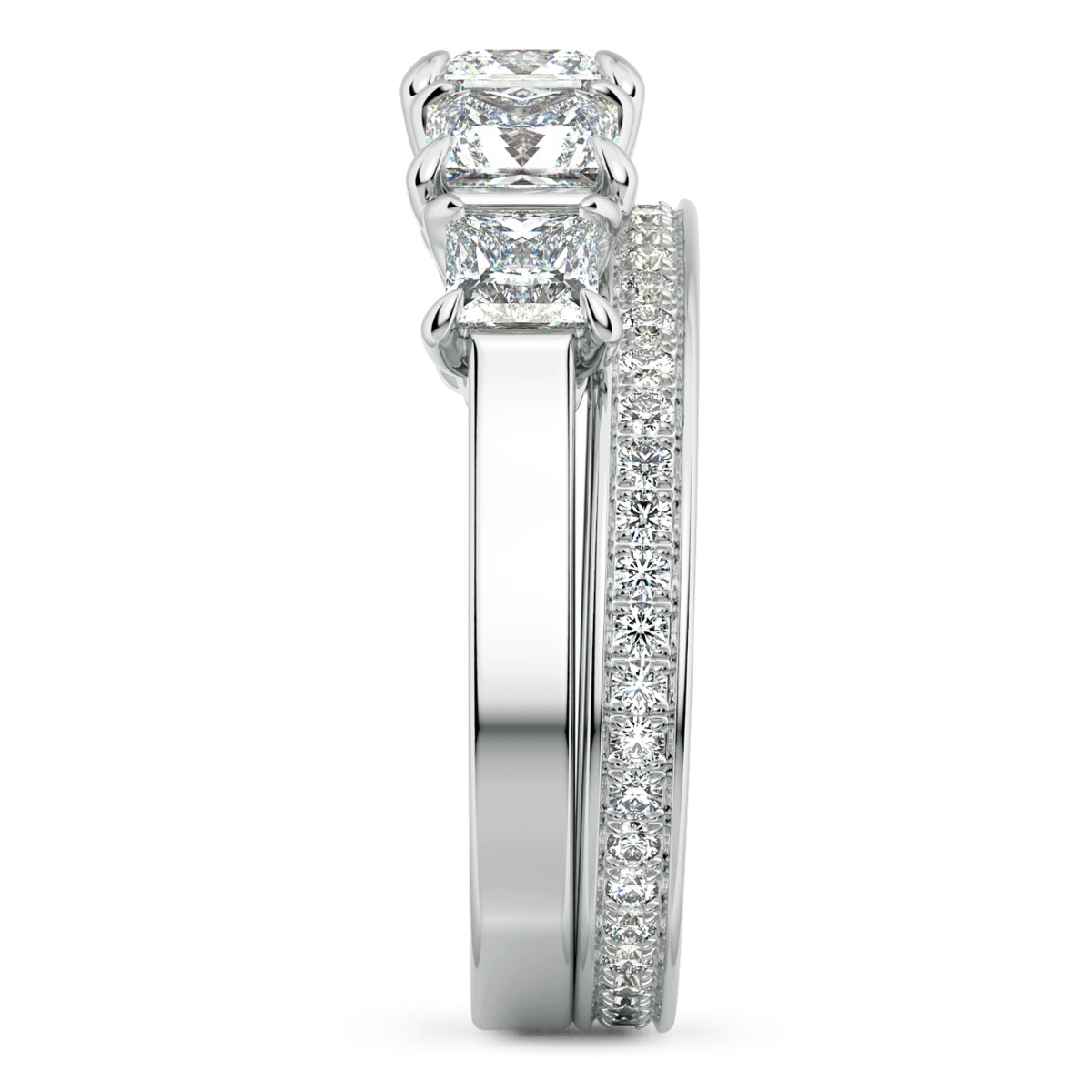 Classico Five Diamond Engagement Ring — image 8 of 9