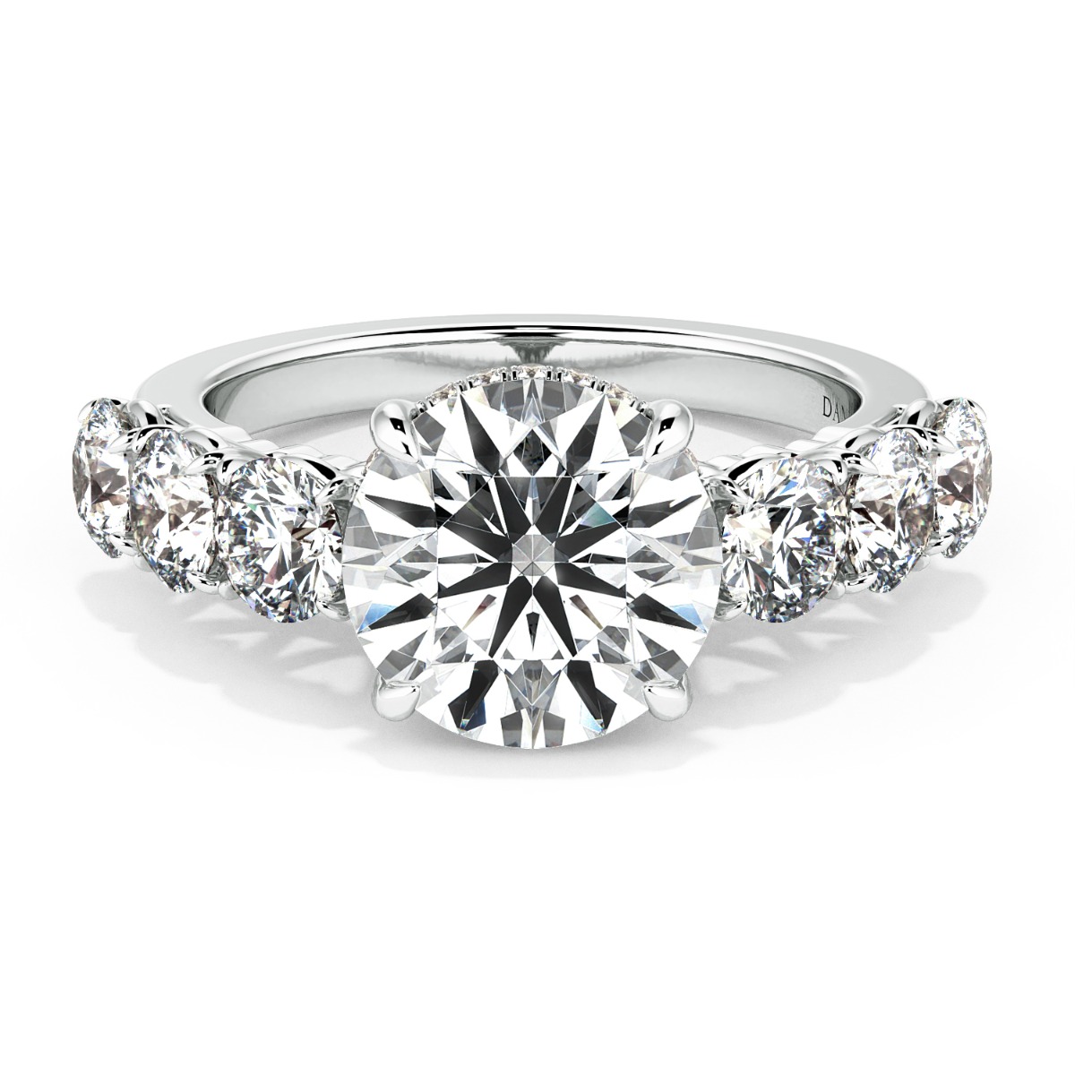 Classico Six Diamond Engagement Ring