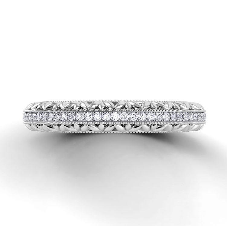 Petalo Diamond Wedding Ring for Women — image 3 of 4