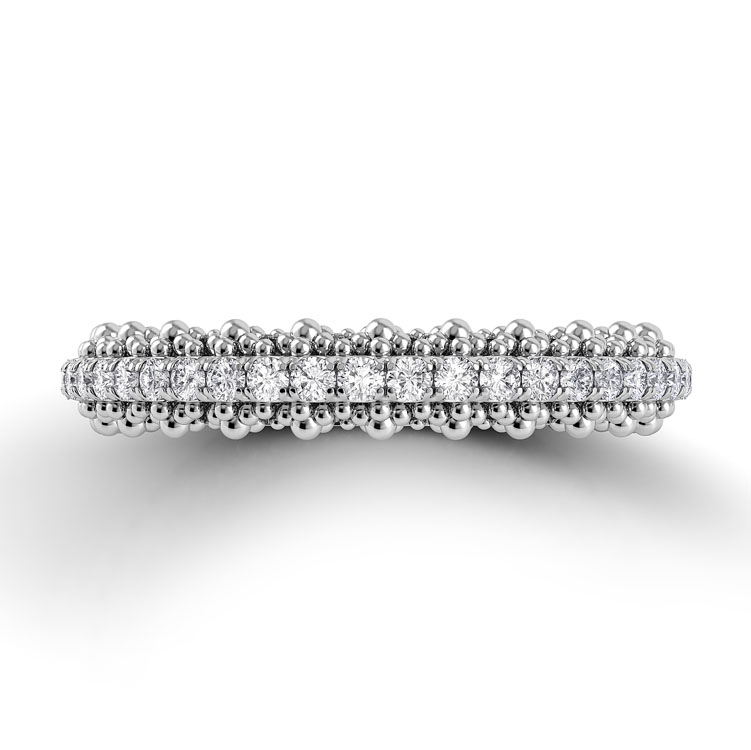 Petalo Diamond Wedding Band for Women — image 3 of 4