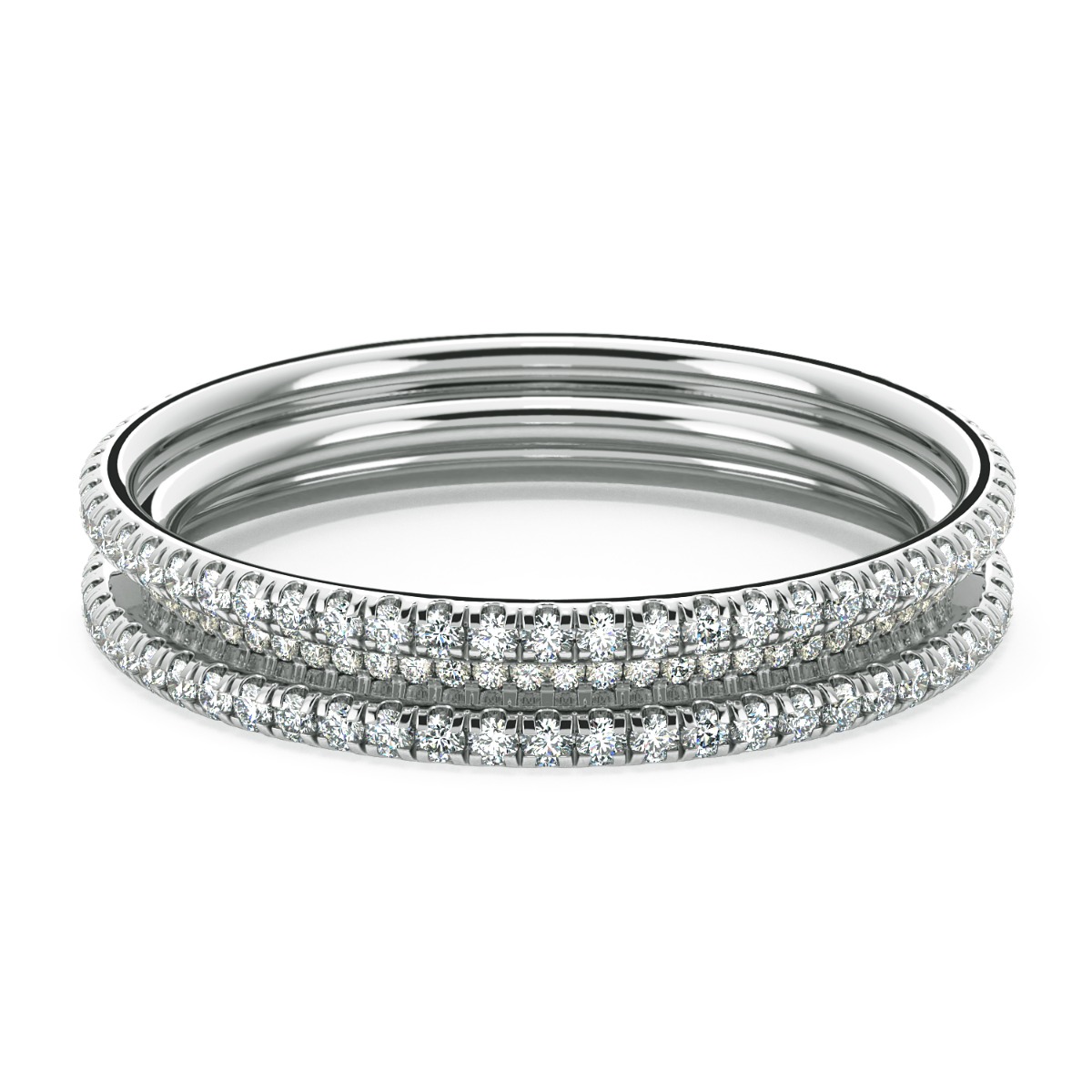 Per Lei Diamond Wedding Band