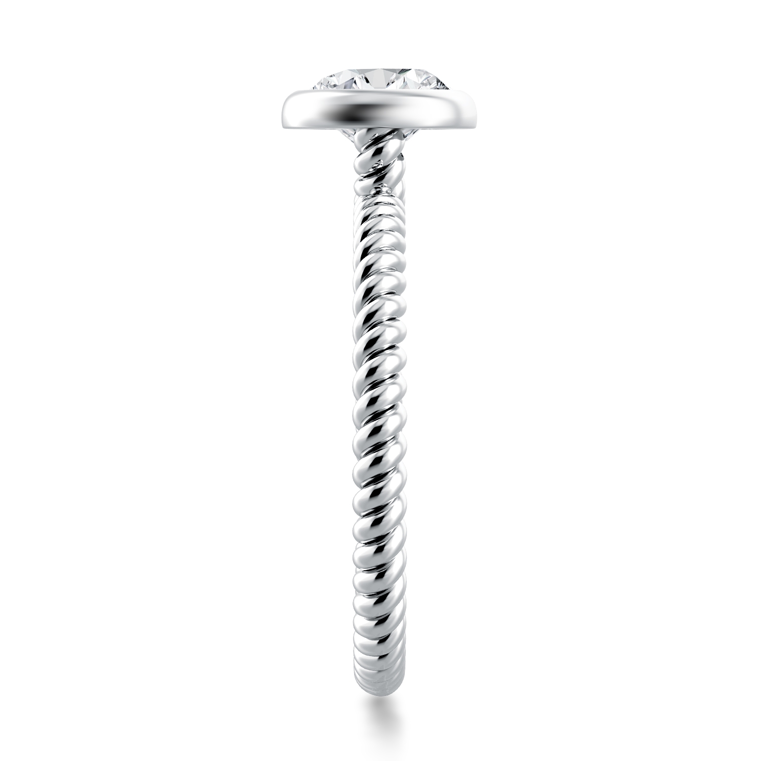 Per Lei Solitaire Engagement Ring — image 2 of 4