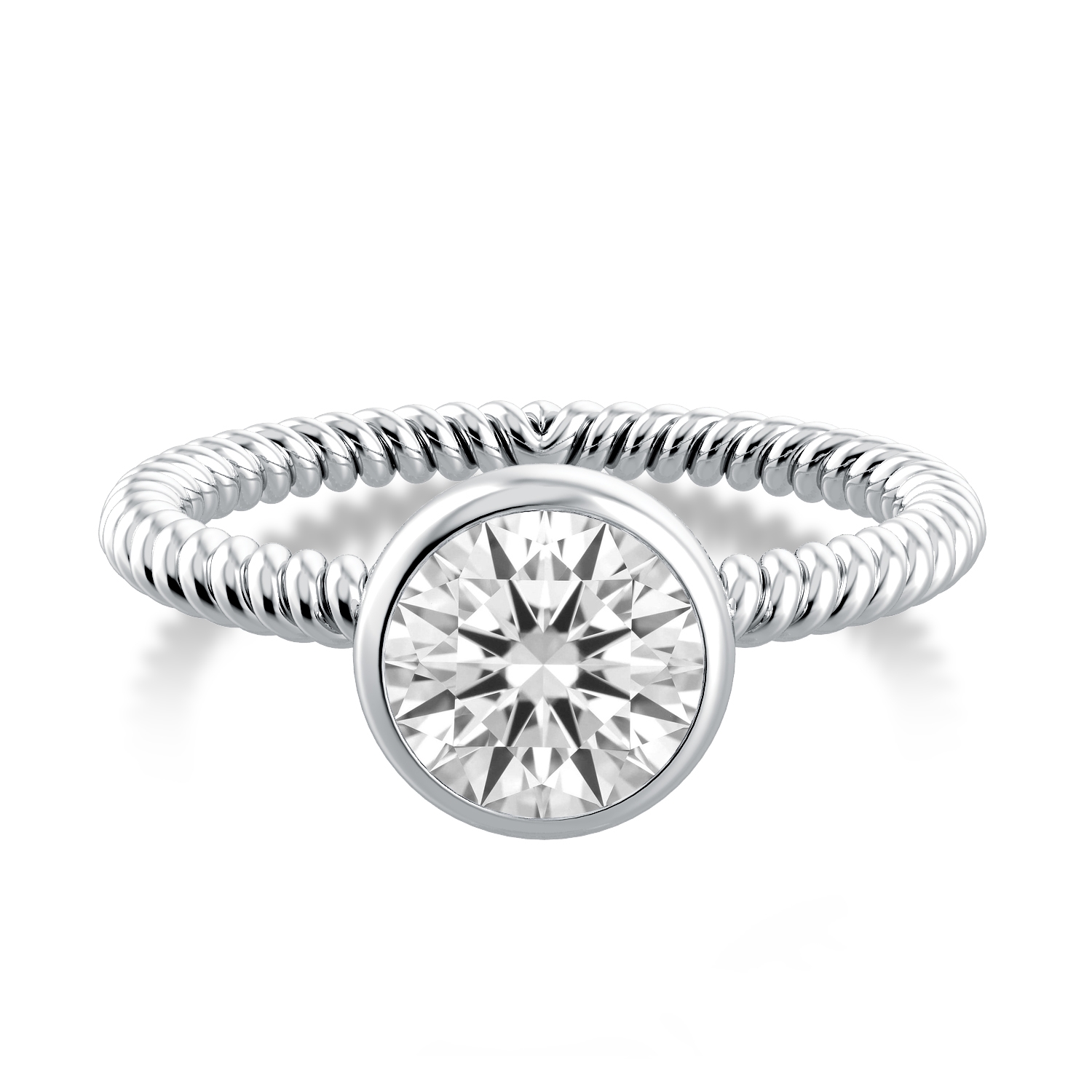 Per Lei Solitaire Engagement Ring — image 4 of 4