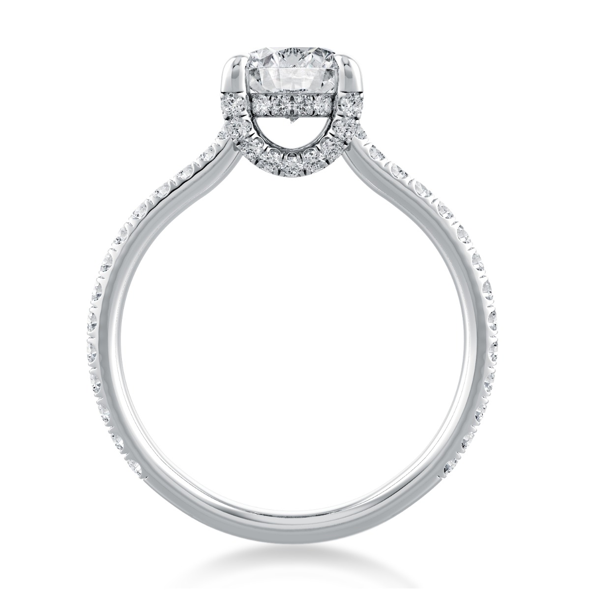 Per Lei Unique Handmade Engagement Ring — image 3 of 4