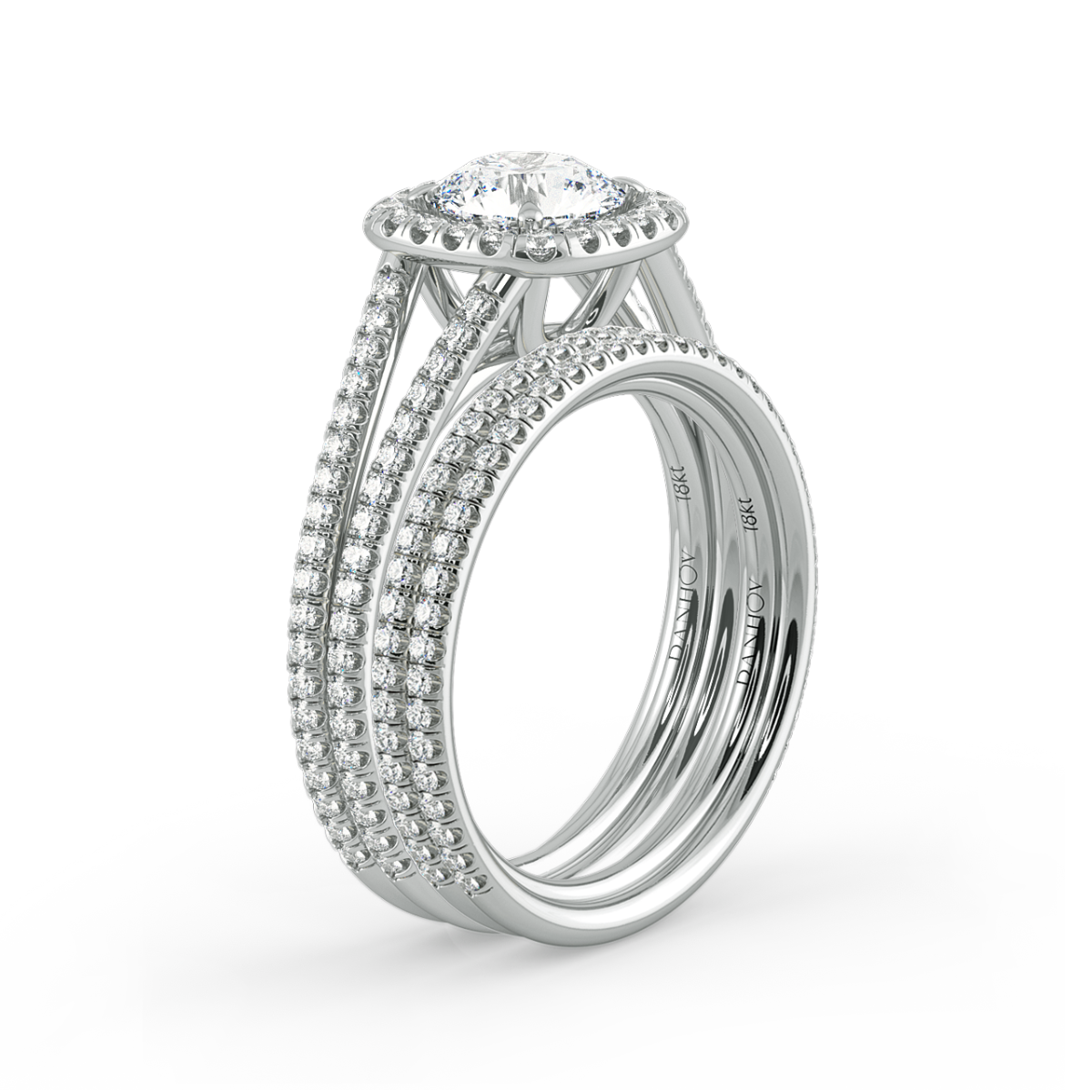 Per Lei Engagement Ring — image 5 of 9