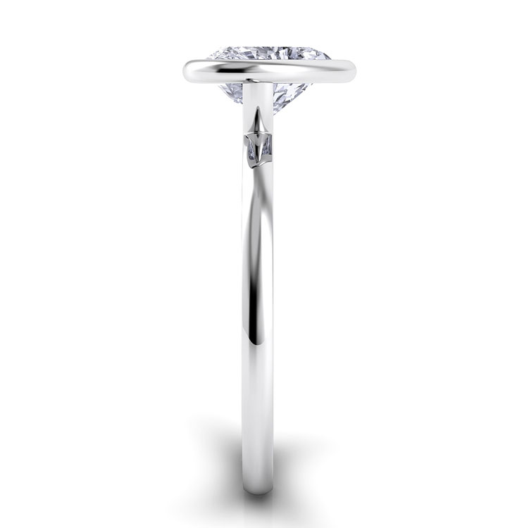 Per Lei Heart Shaped Engagement Ring — image 4 of 4