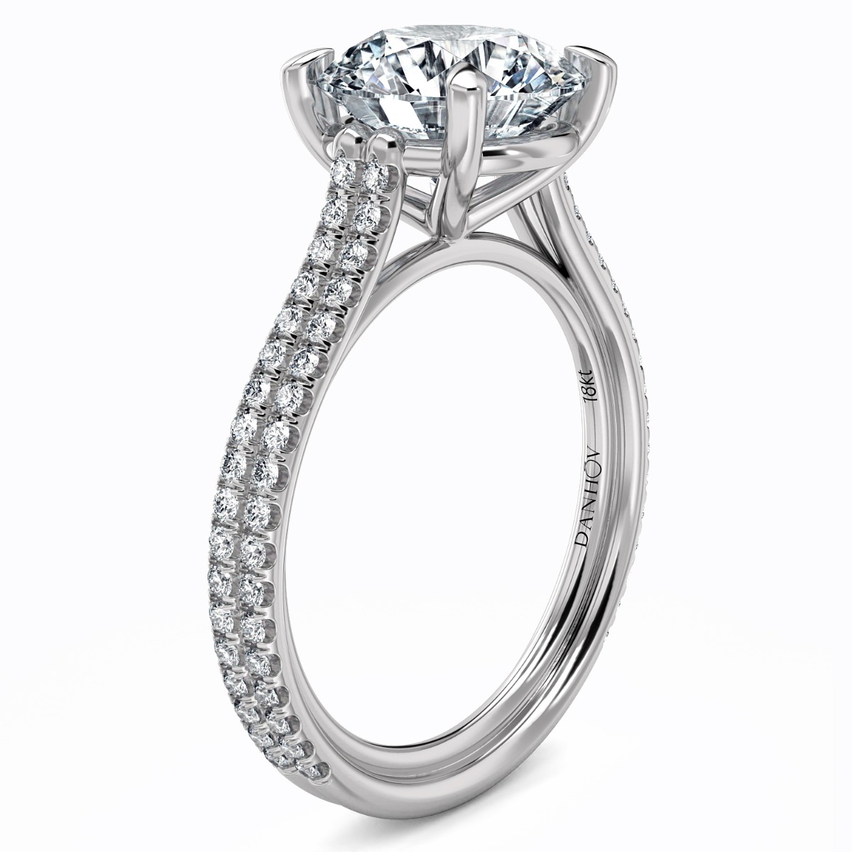 Per Lei Engagement Ring — image 2 of 9