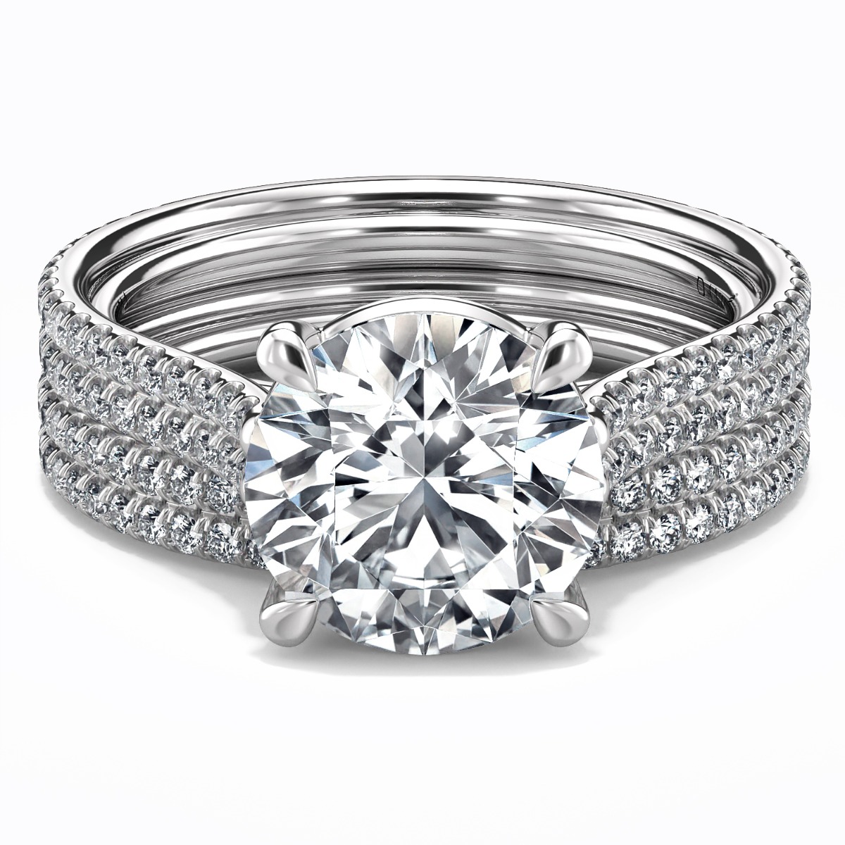 Per Lei Engagement Ring — image 7 of 9