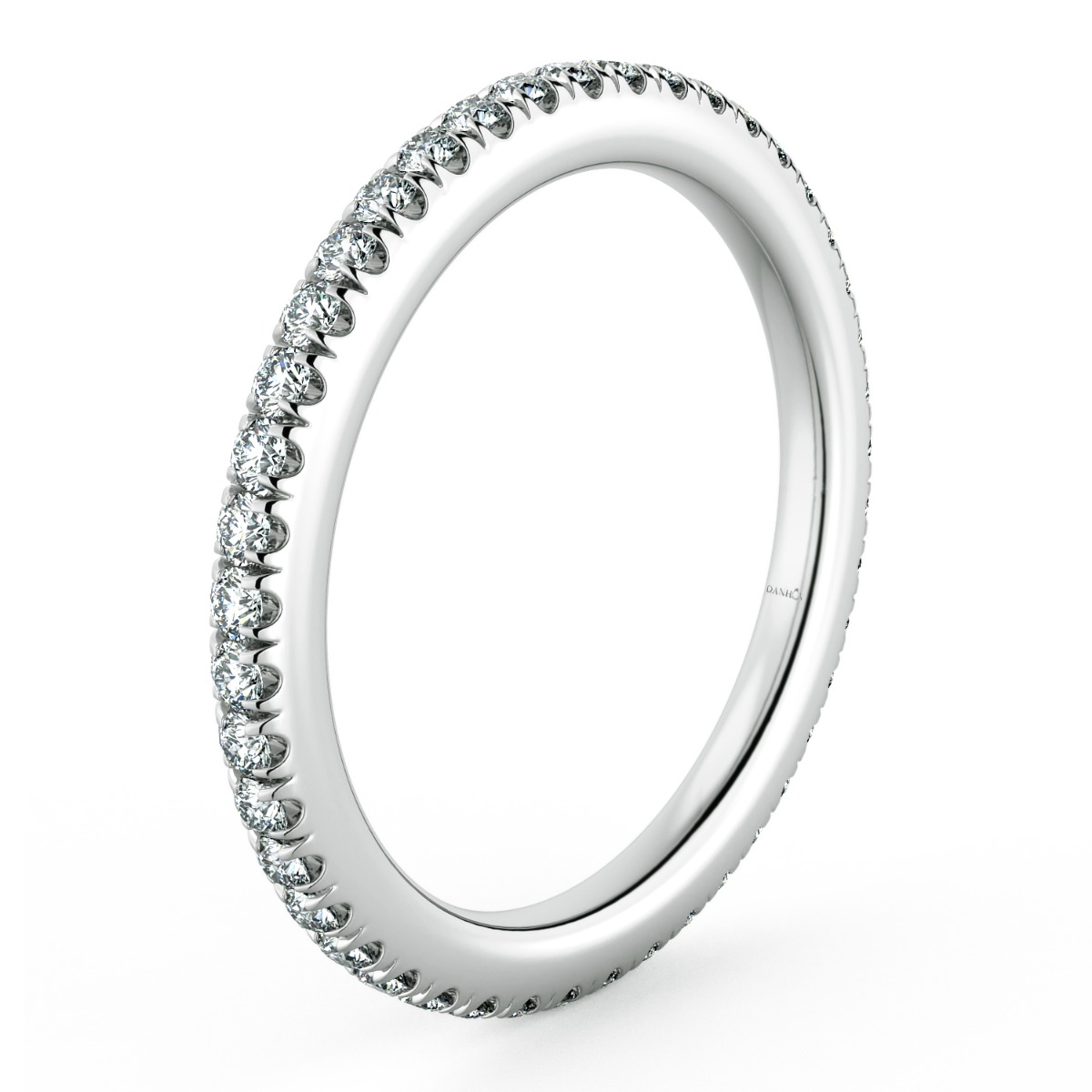 Perlina FDiamond Wedding Band — image 2 of 9