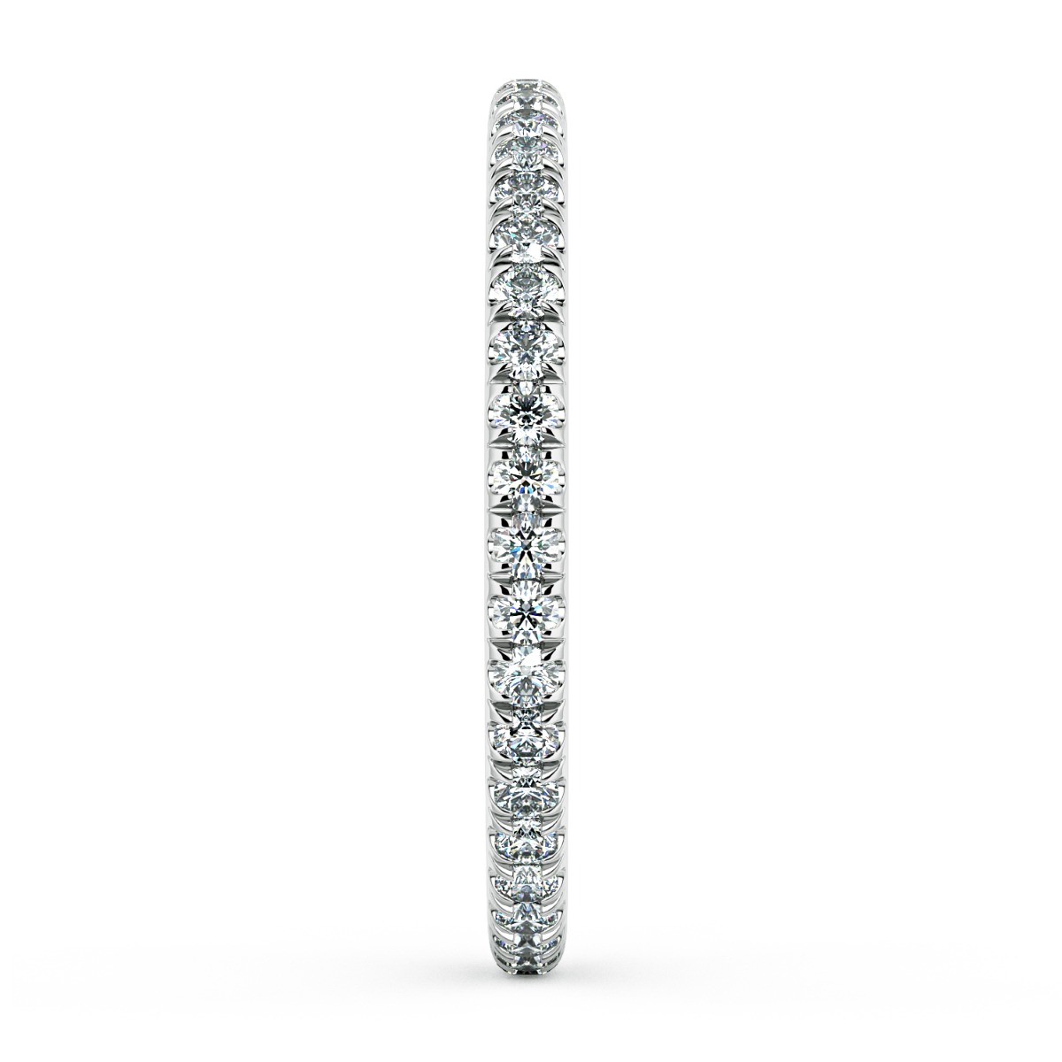 Perlina FDiamond Wedding Band — image 4 of 9