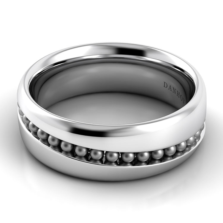 Pelote Men's Wedding Band — image 1 of 1