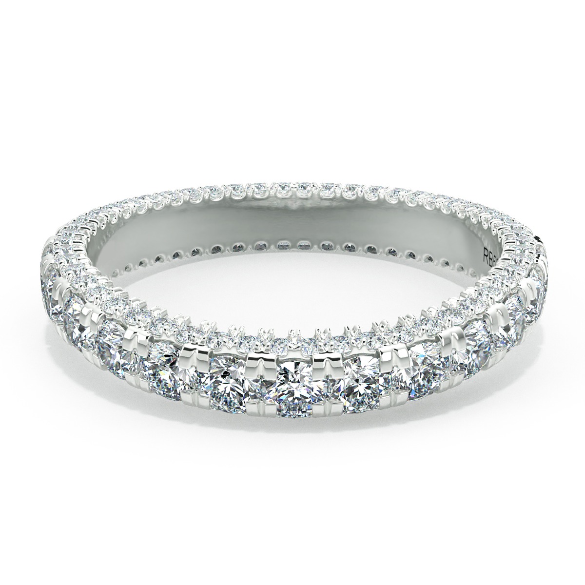 Norme de Unique Diamond Wedding Band — image 1 of 8