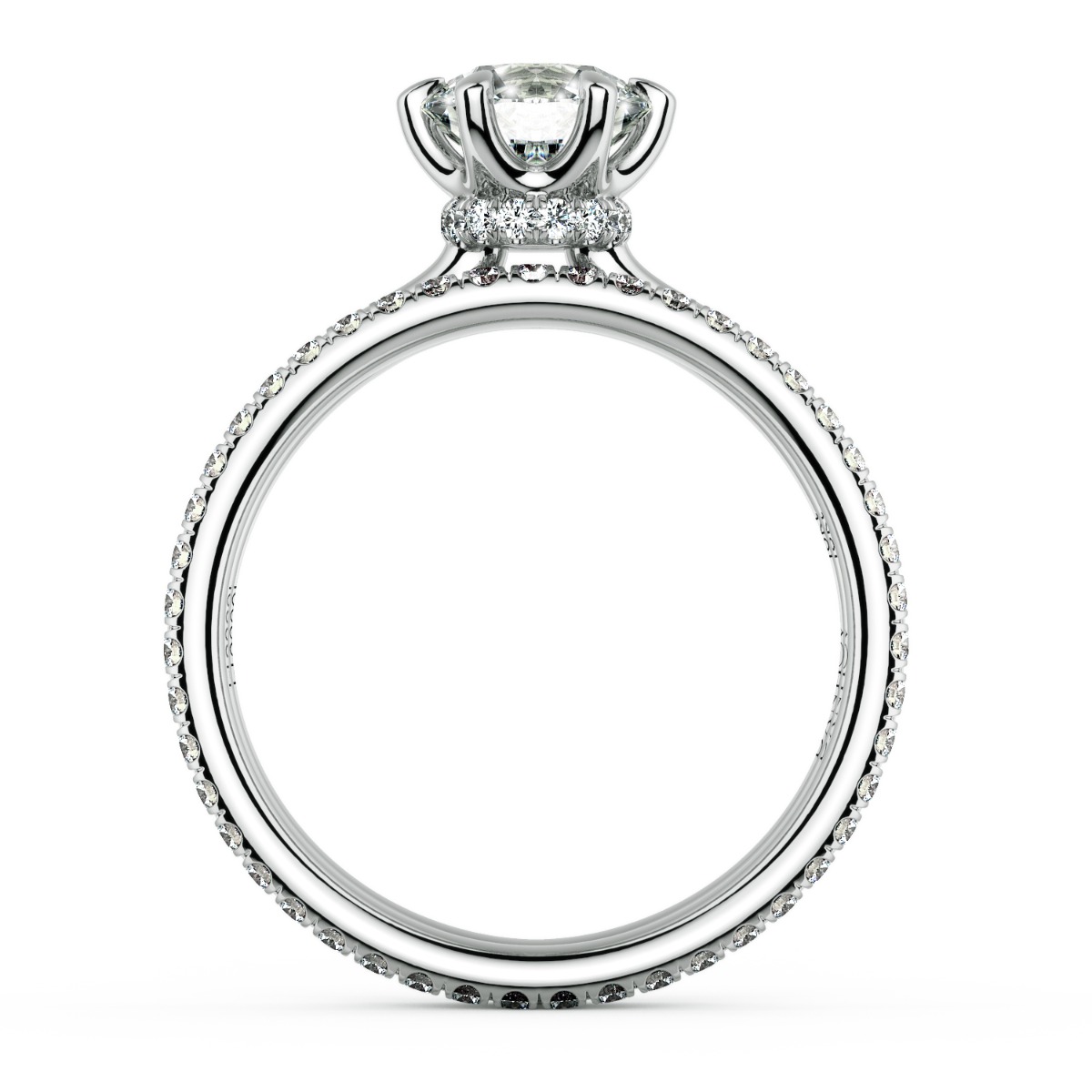 Norme de Diamond Wedding Band for Women — image 7 of 9