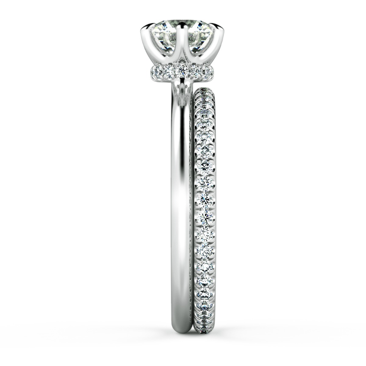 Norme de Diamond Wedding Band for Women — image 8 of 9